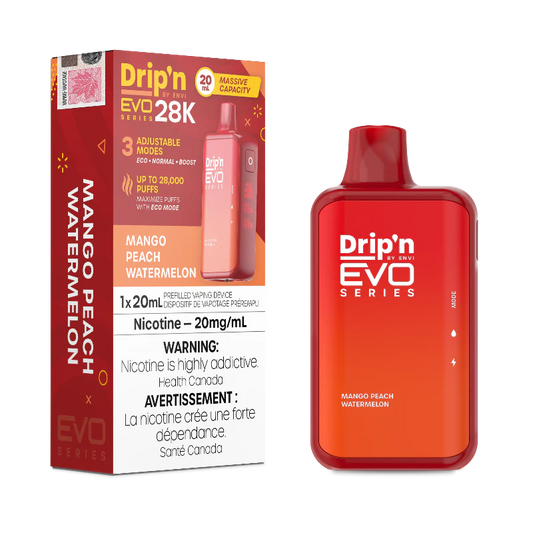 ENVI DRIPN' EVO 28K Disposable - Mango Peach Watermelon