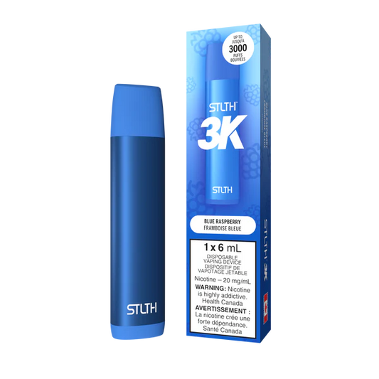 STLTH 3K Disposable Blue Raspberry