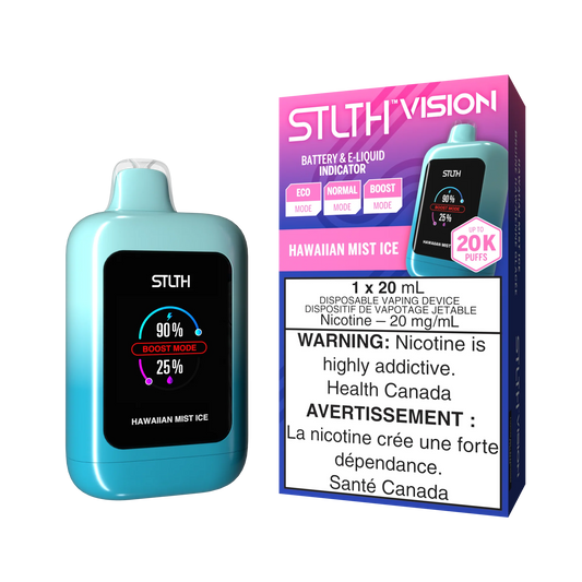 STLTH Vision Disposable 20k Puffs Hawaiian Mist Ice