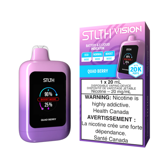 STLTH Vision Disposable 20k Puffs Quad Berry