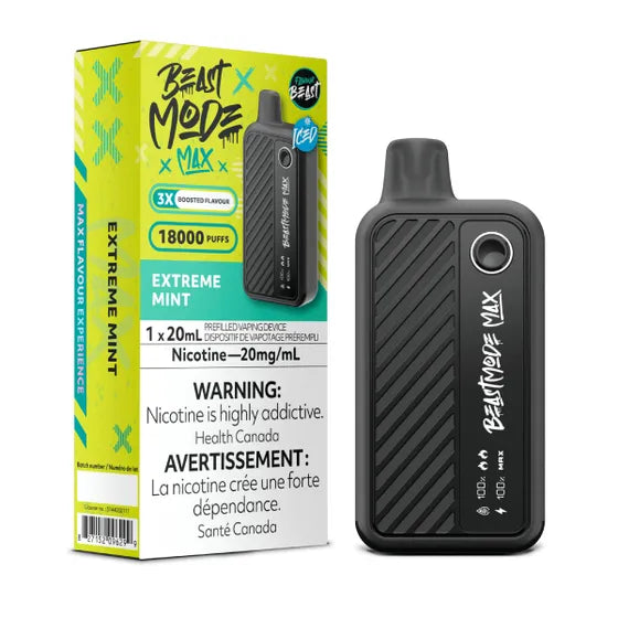 Flavour Beast Max Disposable 18000 puffs Extreme Mint